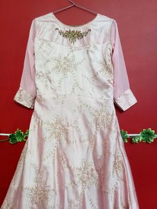 Beautiful Gown With Duppata And Leggings