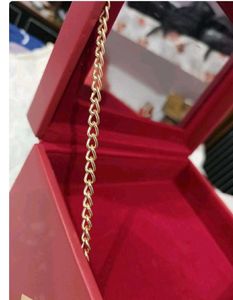 Charlotte tilbury Elegant Red Jewelry Box with Mir