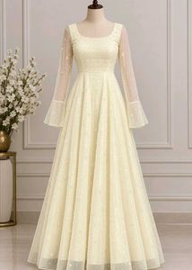 Net Ethnic Gown