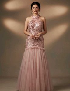 Sparkling Sequin Embellished Gown