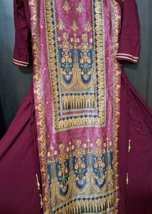 Elegant Embroidered Gown