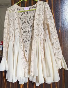 Elegant Lace Kimono Cardigan