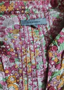 Floral Print Short kurti