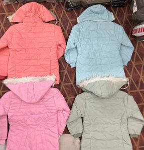Cute Baby Blue Puffer Jacket