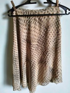 Bohemian Print Flowy Skirt