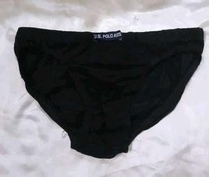 Men's Black Sport Briefs