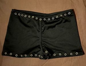 Super y2k Eyelet Micro Shorts🐈‍⬛