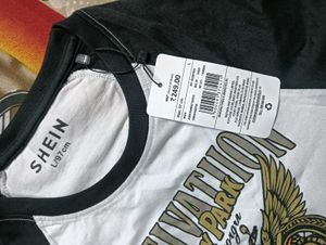 Shein New tee 🤍🖤