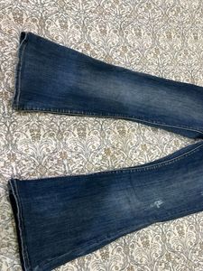 bootcut Blue Denim Jeans