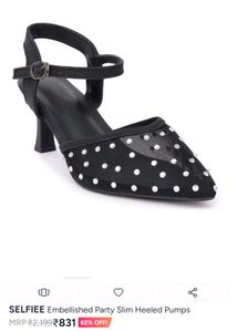 N. Sparkling Polka Dot Heels