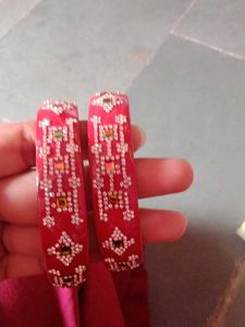 Beautiful Red Bangles