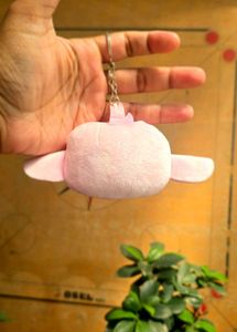 Cute Pink Character Keychain