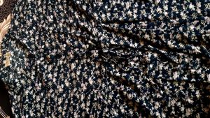 Vintage Floral Print Top