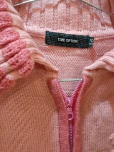 A Woolen Sweater Jacket