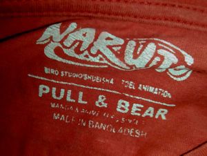 One Piece Zoro Graphic Tee by Pull &amp; Bear