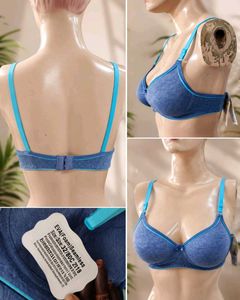 Blue Seamless Everyday Bra