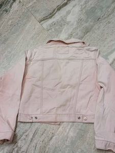 Pink Denim Jacket