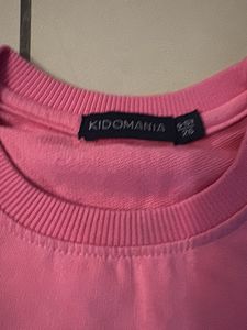 Pink "Angeles" Sweatshirt &amp; Joggers Set