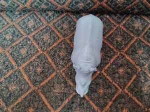 3D Printed Rhinoceros Figurine