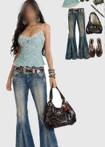 Y2K embellished butterfly camisole top