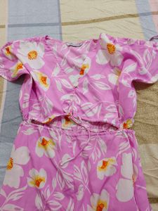 Floral Print Jumpsuit