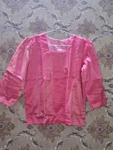 size XL pink lehenga kurti dupatta