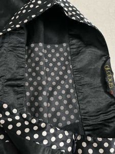Pintrest korean Black Polka Dot Skirt