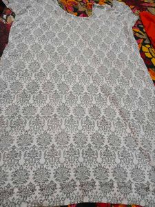 Elegant Kurta with  lages Intricate Pattern