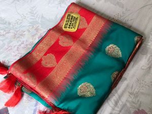 Premium Kanjivaram Saree with blouse piece