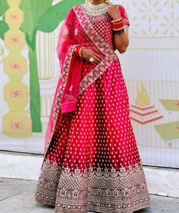 Red Bridal Lehenga Choli