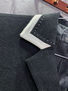 Midnight Elegance Coat Dress