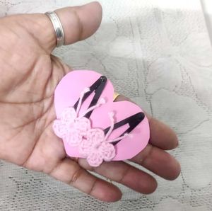 Cute Crochet Flower Hair Clips - Pink🦋