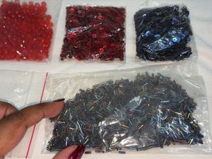 Embroidery Beads and Sequins Assortment