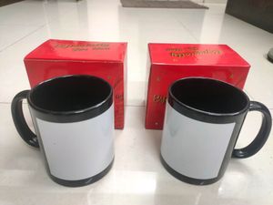 Pair of Coffee mugs In Black & White