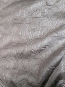 Grungy Faux Leather A-Line Skirt