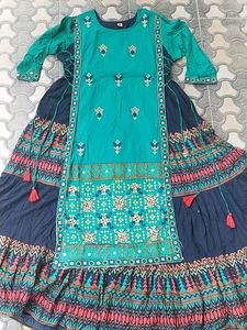 Different Colours Beautifull Anarkali Top