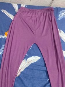 Comfortable Purple Palazzo Pants