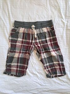 Plaid Lounge Shorts