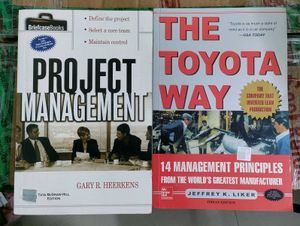 Project Management & The Toyota Way Books