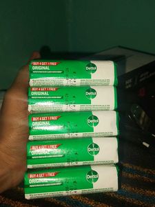 Dettol Original Soap - 5 Bars