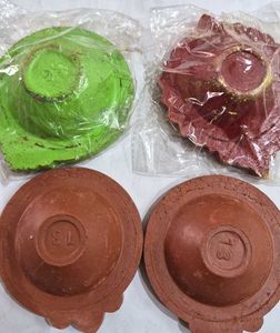 Diwali Diyas - Set of 4