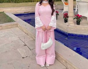 Elegant Pink Kurta Set with Dupatta