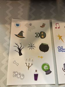 Factor Notes Cute Sticker Sheets Set Of 9