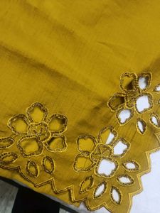 yellow greenish suit set