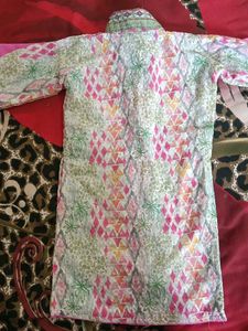 2 pis Embroidered Ethnic Kurta