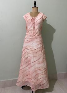 Pink Flowy Maxi Dress