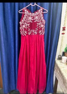 Beautiful Thread And Hand Work Dress