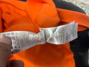 Vibrant Orange Knit Sweater