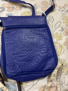 Dark Burgundy  Leather Handbag from Baggie