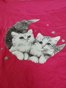 Cute Line Art Bunny Crop Top - Combo of 2 croptop